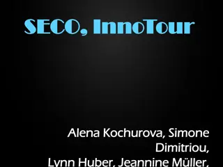 SECO and Innotour: Economic Development Initiatives