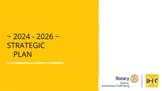 Rotary Club to End Human Trafficking Strategic Plan 2024-2027