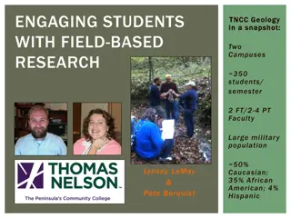 Engaging Students with Field-Based Research in Geology