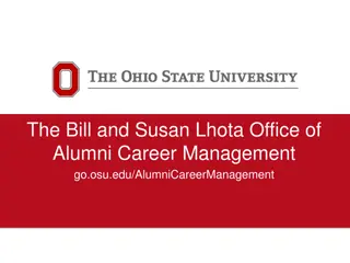 Alumni Career Management Tips and Advice