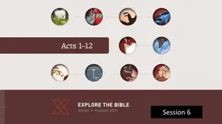 Accountability depicted in Acts - Barnabas, Ananias, and Sapphira