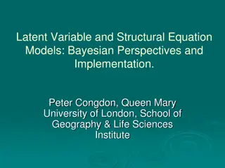Bayesian Perspectives on Latent Variable and Structural Equation Models