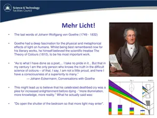 Mehr Licht!