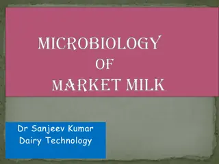 Microbiology of Market Milk: Understanding Thermoduric Organisms