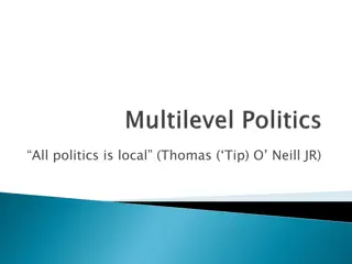 Geopolitics and Multilevel Governance