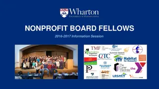 Nonprofit Board Fellows 2016-2017 Information Session