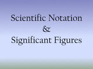 Mastering Scientific Notation & Significant Figures