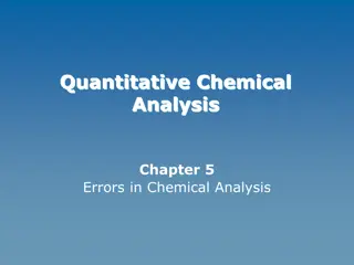 Quantitative Chemical Analysis