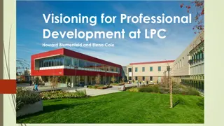 Visioning for Professional Development at LPC