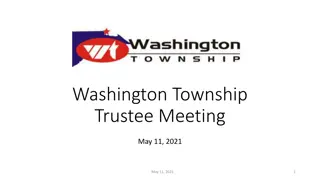 Washington Township Trustee Meeting - May 11, 2021