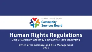 Human Rights Regulations