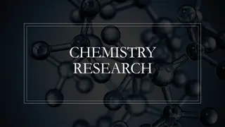 Chemistry Research Sources & Summaries
