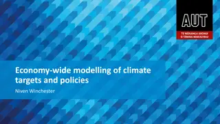 Economy-wide Modelling of Climate Targets