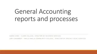 Key Resources and Reports for Efficient Accounting Processes