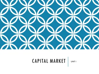 Financial and Capital Markets