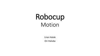 Robocup HR-OS5 Humanoid Research Robot Specs and Motion Details