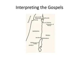 Interpreting the Gospels: Unity and Diversity