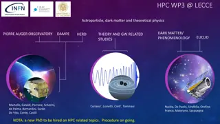 Astroparticle, Dark Matter, and Theoretical Physics Studies
