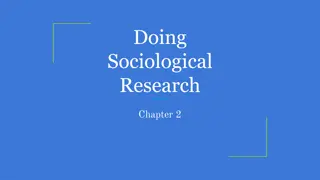 Sociological Research Methodology & Connections