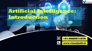 Artificial Intelligence Courses Online  |  Artificial Intelligence Training