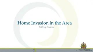 Tabletop Exercise for Home Invasion Response