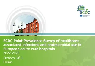 ECDC Point Prevalence Survey of Healthcare-Associated Infections and Antimicrobial Use in European Acute Care Hospitals