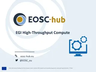 High-Throughput Computing Hub for EOSC
