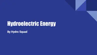 Hydroelectric Energy