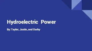 Hydroelectric  Power