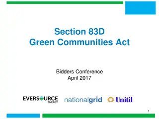 Section 83D Green Communities Act