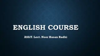 Present Continuous Tense in English Grammar