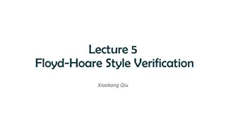 A New Approach to Program Verification