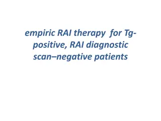 Empiric RAI Therapy for Tg-Positive Patients