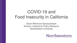 COVID-19 and Food Insecurity in California