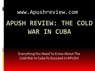 Cold War in Cuba: Essential Insights for APUSH Success