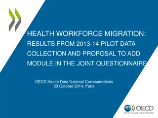 Health Workforce Migration Results 2013-14 Data Collection Proposal