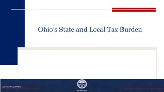 Ohio State and Local Tax Burden Overview
