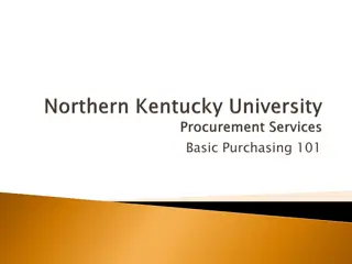 Essential Purchasing Practices for University Departments