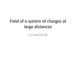 Field of a system of charges at large distances
