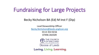 Fundraising for Large Projects