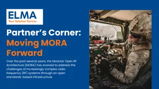 Partner’s Corner: Moving MORA Forward | Elma Electronic
