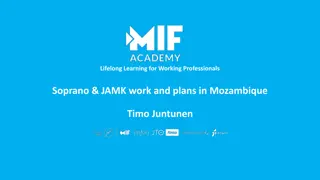 Lifelong Learning for Working Professionals: Soprano & JAMK Plans