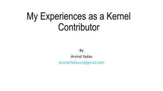 My Experiences as a Kernel Contributor by Arvind Yadav