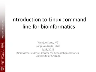 Introduction to Linux Command Line for Bioinformatics