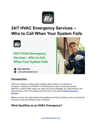 24_7 HVAC Emergency Services – Who to Call When Your System Fails
