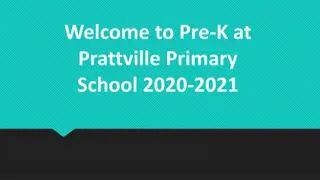 Important Information for Pre-K Families at Prattville Primary School