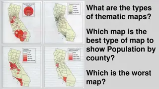 Types of Thematic Maps and Best Map for Showing Population by County