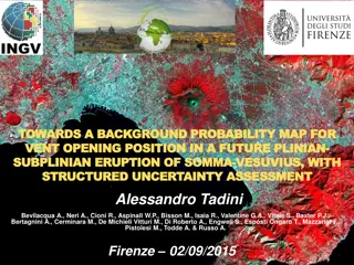 Background Probability Map for Plinian Vent Opening Position