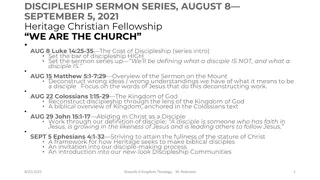 “WE ARE THE CHURCH”
