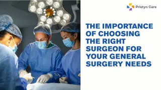 Pristyn Care: Importance of Choosing the Right Surgeon for Your General Surgery